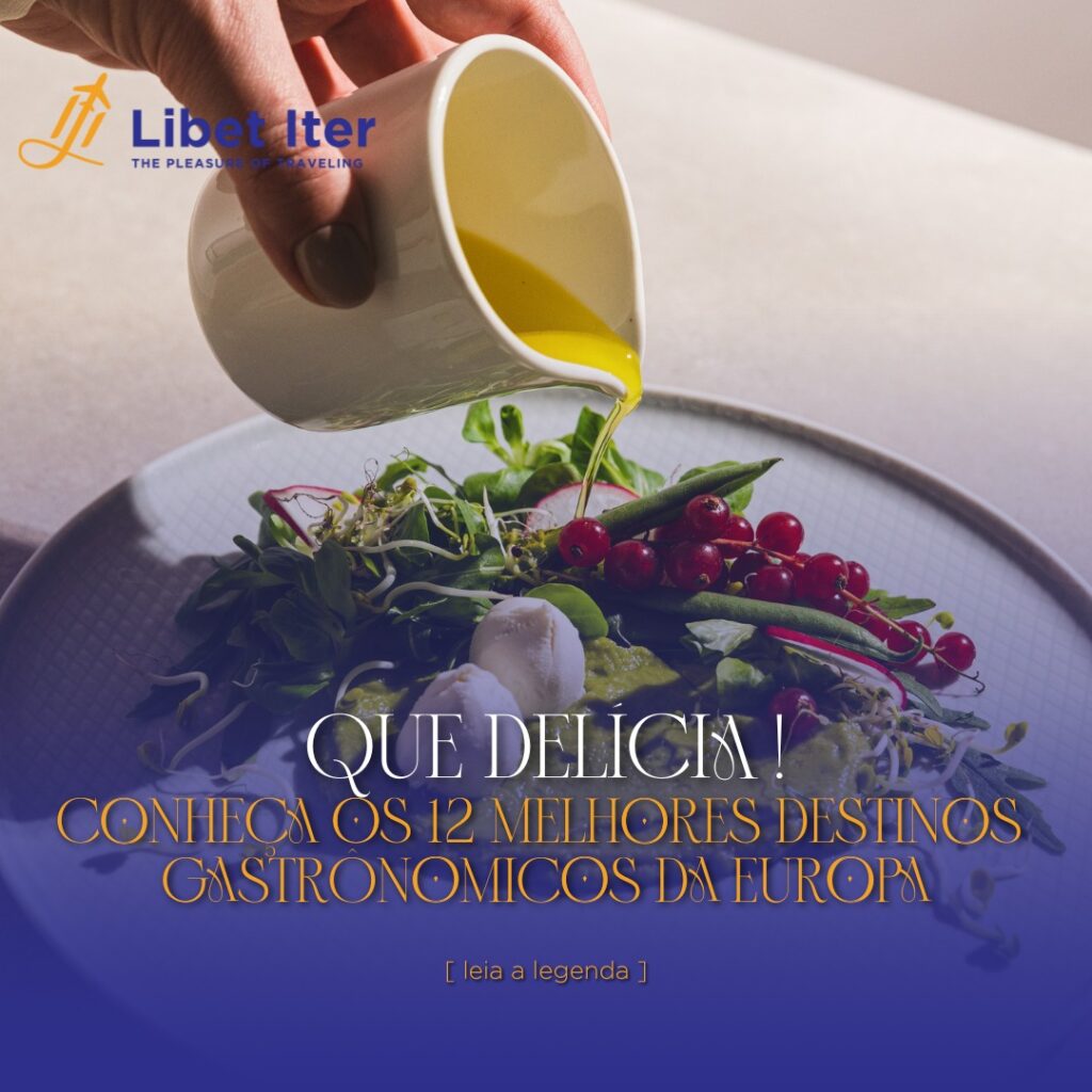 Viajar pela Europa é sempre especial, mas quando o foco é gastronomia, a experiência se torna ainda mais inesquecível. A matéria destacou 12 cidades que são verdadeiros templos culinários, onde cada prato revela história, cultura e identidade local.